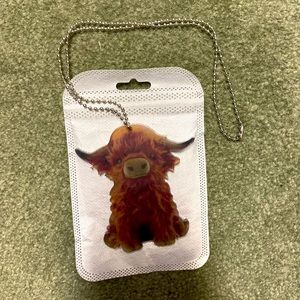 Highland Cow pendant